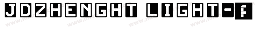JDZhengHT Light字体转换